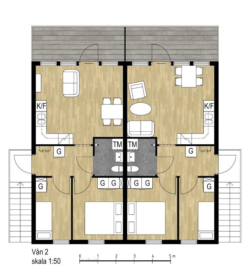 Ramsbyns Fritidsby Apartamento Borlänge Exterior foto